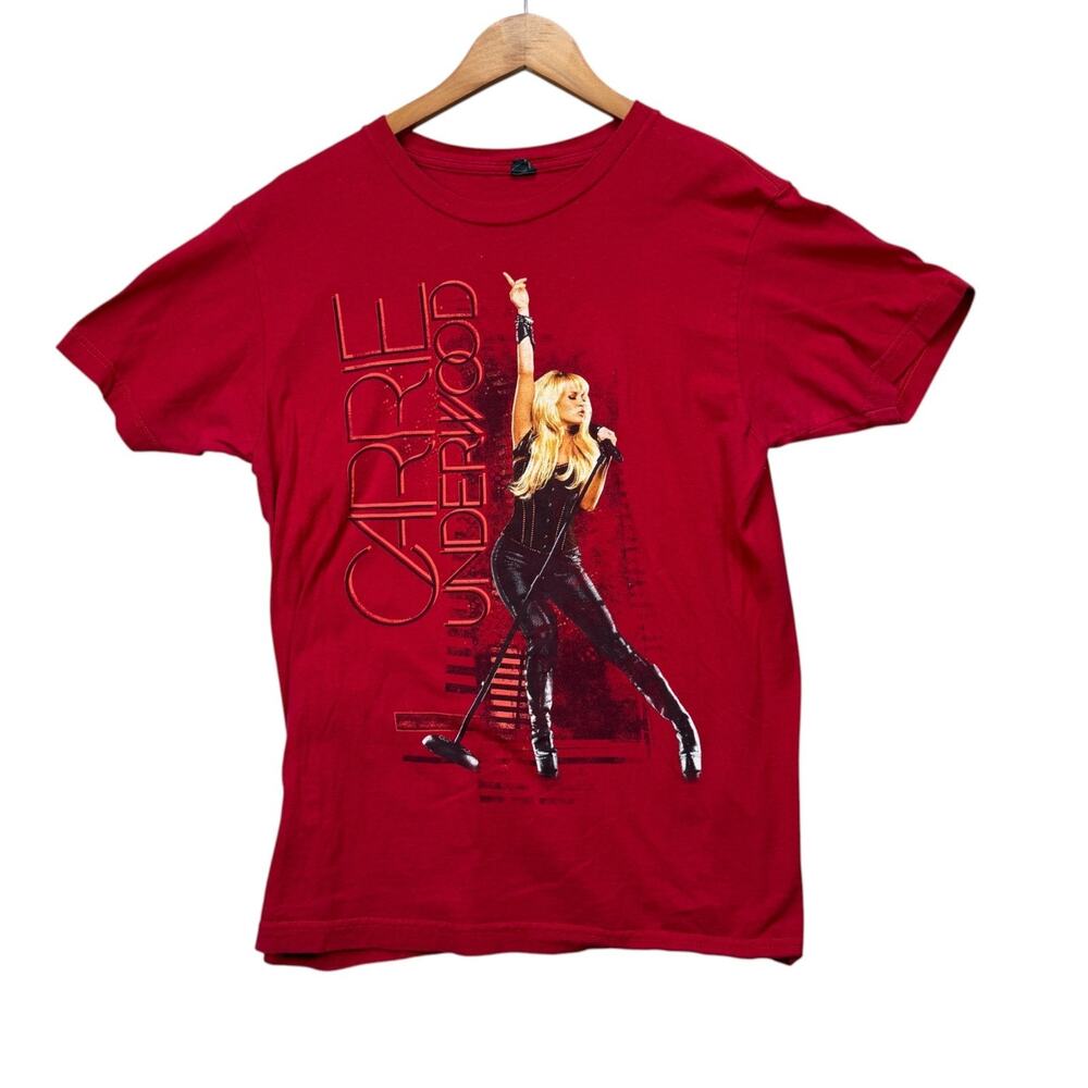 Carrie Underwood 2012 The Blown Away Tour Red Country Music Singer Tee T Shirt M